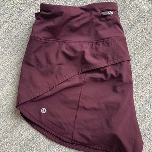 Lululemon Running Shorts - Purple/Cassis